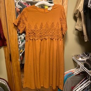 Women’s Orange Creek Crochet Midi Dress